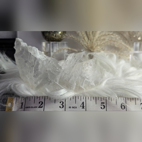 Rare Fishtail Selenite Crystal Slab - Picture 13 of 15